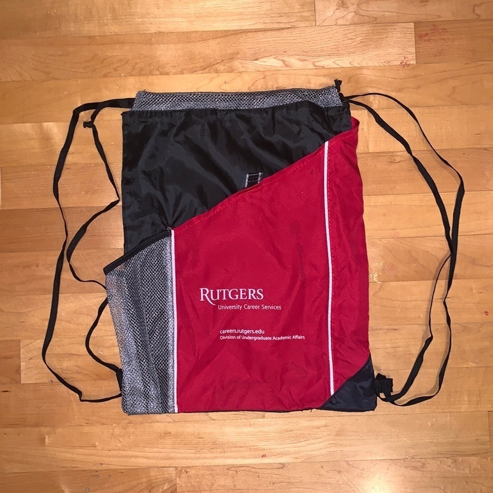 Rutgers Drawstring Backpack - Picture 1 of 8